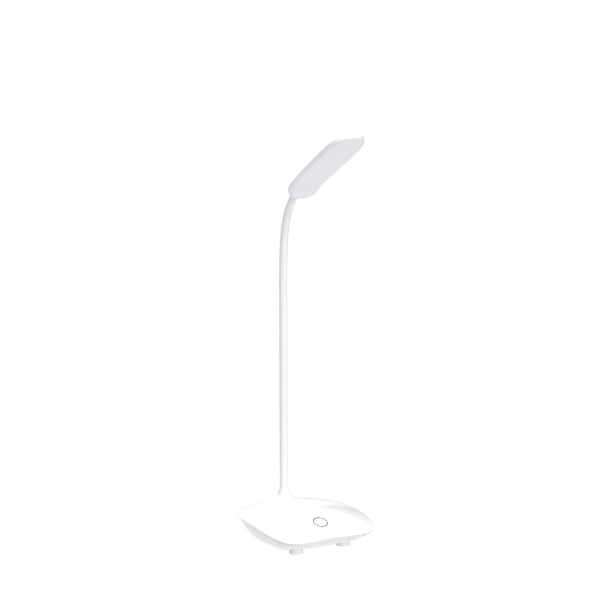 SIN&MI Desk Lamp Eye Protection LED Lamp Flexible Bedside Table Desk Lamp LED Reading Desk Light White 3W