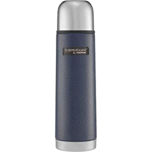 THERMOcafé by THERMOS Stainless Steel Flask, Hammertone Blue, 1 l Single