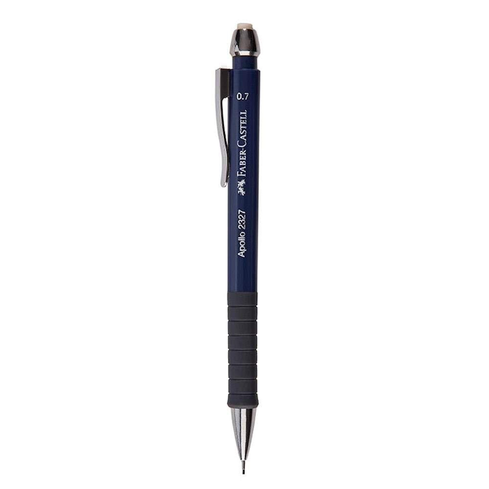 Faber-Castell Apollo 0.7mm Mechanical Pencil - Dark Blue darkblue 1 Count (Pack of 1) 0,7mm