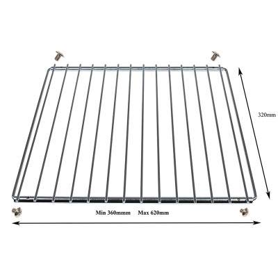 First4spares Extendable Oven Cooker Shelf Rack (360mm-600mm), Pack of 2