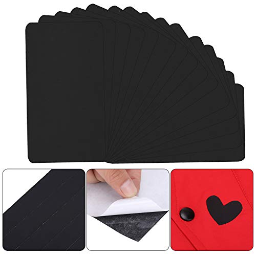 WILLBOND 8 Pieces Nylon Repair Patches Self-adhesive Nylon Patch Waterproof Repair Patches for Clothing Down Jacket Tent Clothes Bag 20 x 10 cm