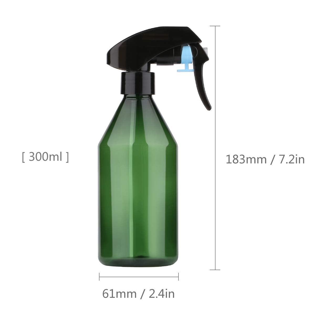 driew Plant Mister Spray Bottle, 10oz 300ML Plant Mister Water Spray Bottle Plant Spray Bottle for Plants Misting Bottle Plant Water Spray Bottle Fine Mist Spray Bottle,Green Green