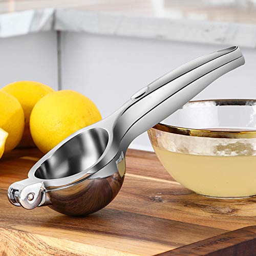 HERUIO Lemon Squeezer manual - Heavy Duty - Manual Citrus Juicers, Press Hand Lime Citrus Fruit Juicer, Safe Quick and Effective Juicing, Super Easy to Clean