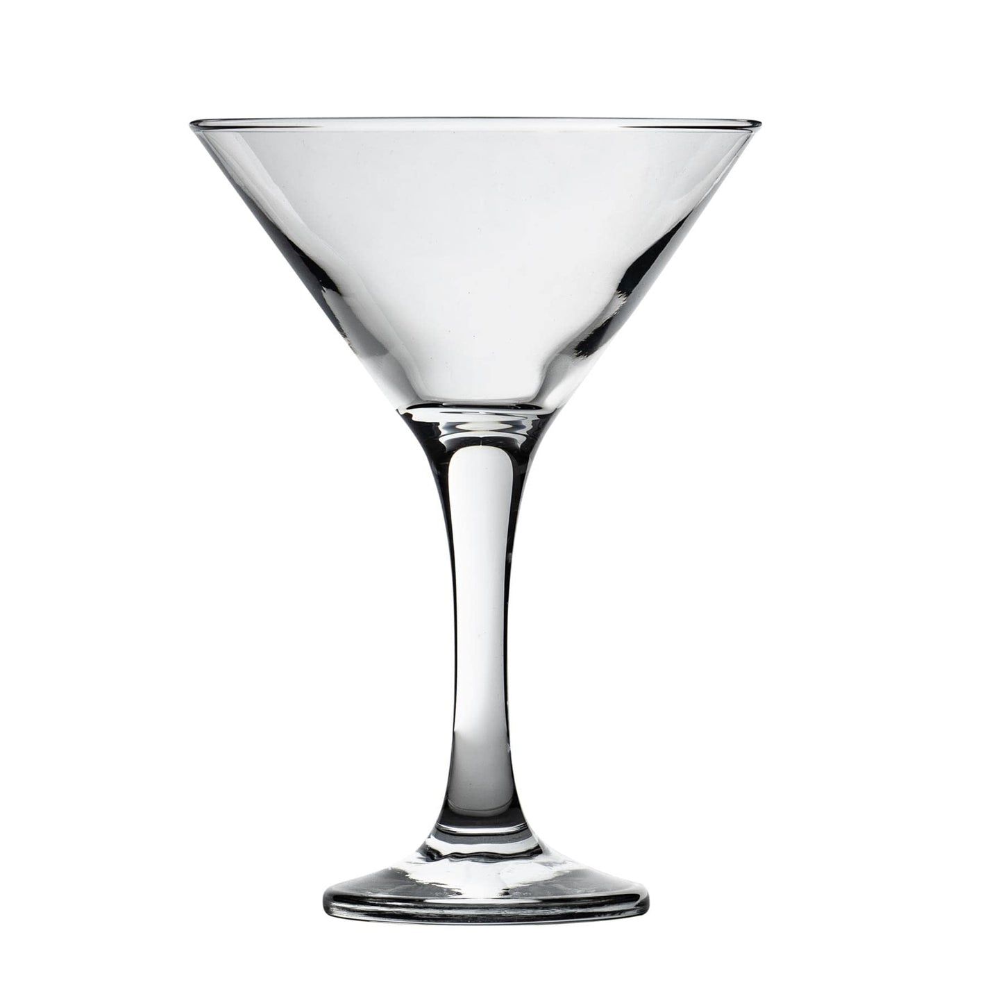 Rink Drink Martini Glasses - Classic Cocktail Party Stemware Glasses for Manhattan, Grasshopper, Espresso - 175ml - Pack of 6