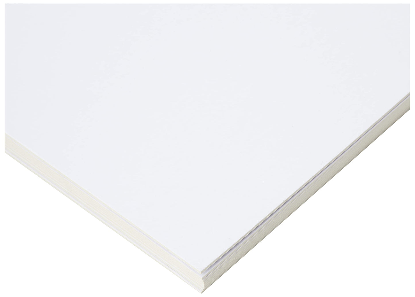 Daler-Rowney Graduate Cream Core Mountboard, Smooth Surface, Pack, 1.25mm Thick, A3 - 11.7 x 16.5in - 29.7 x 42 cm, Ice White, 8pcs