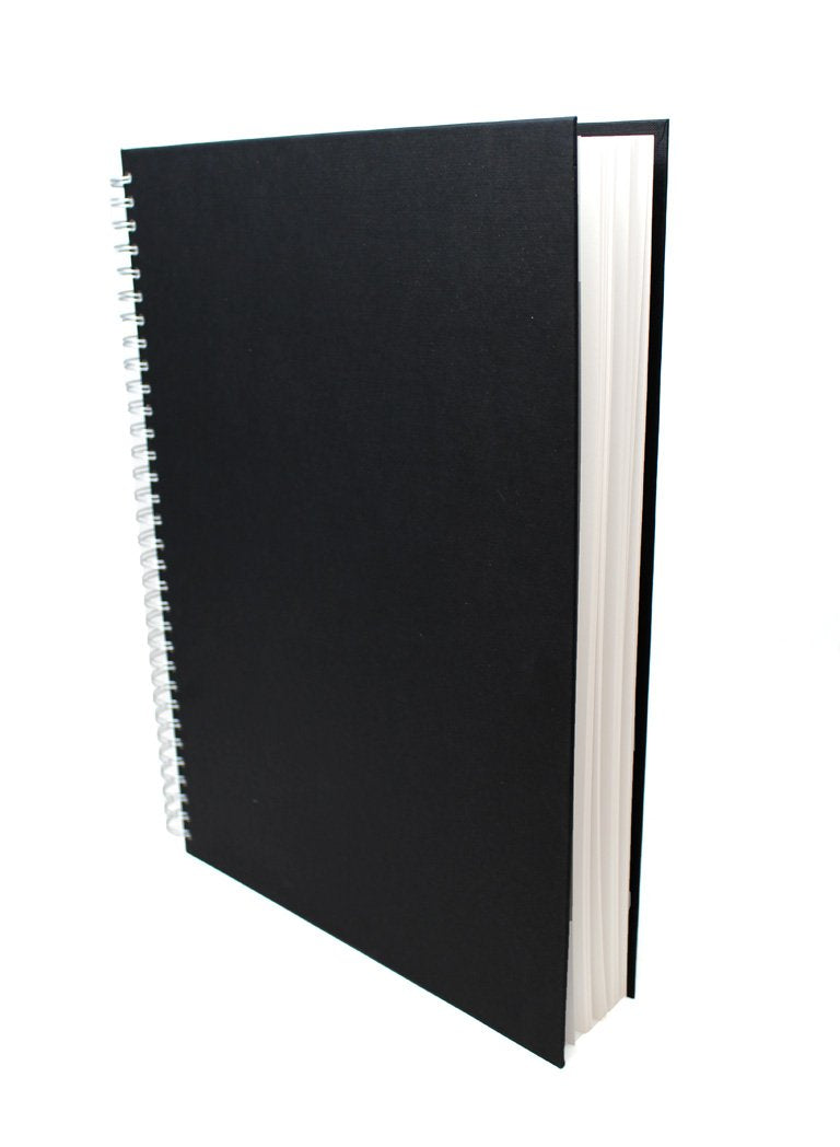 Artway Studio - Spiral Bound A3 Sketchbook - Portrait - 96 Sides (48 Pages) of 170gsm Cartridge Paper - Hardback A3 Portrait