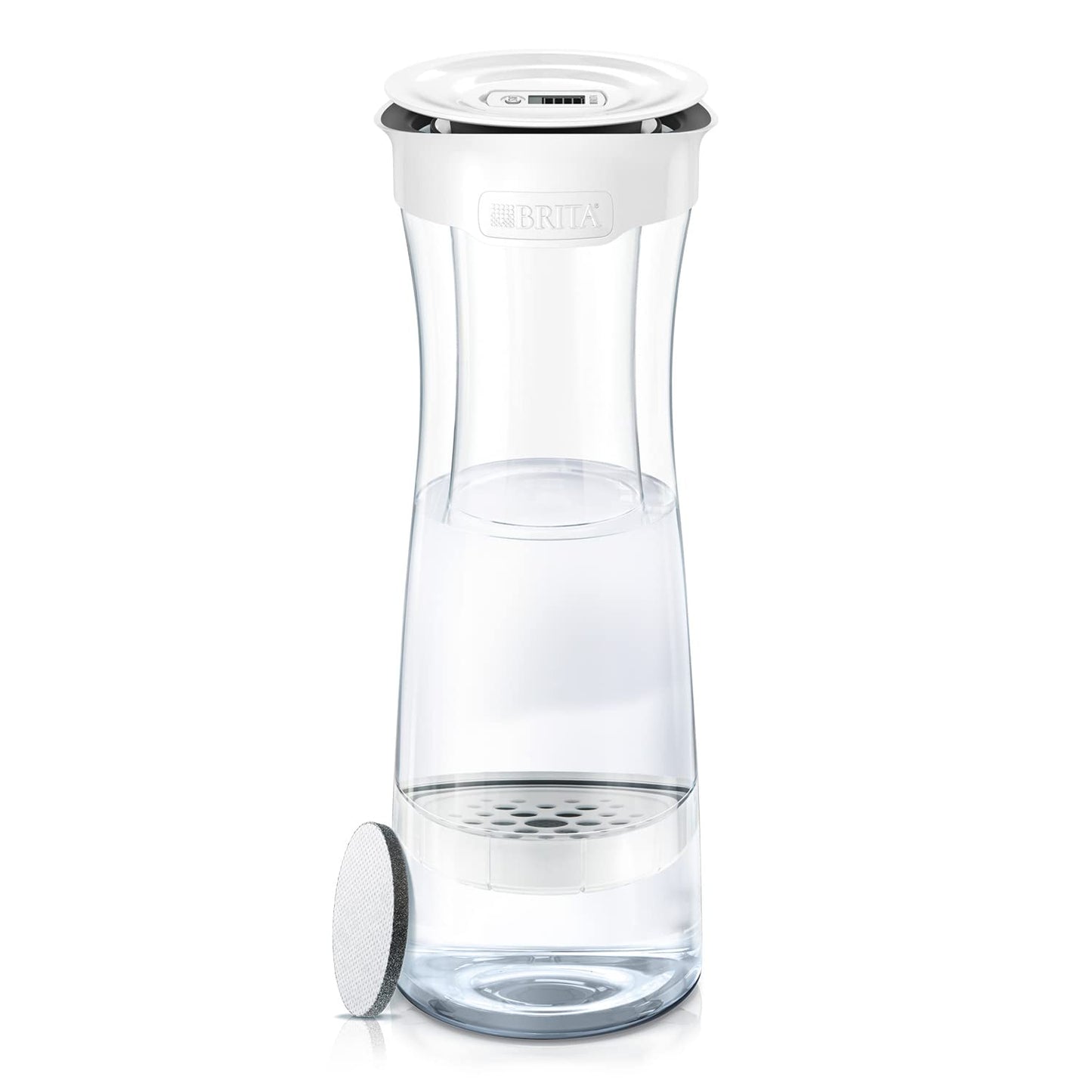 BRITA fill and serve Water Filter Carafe, White