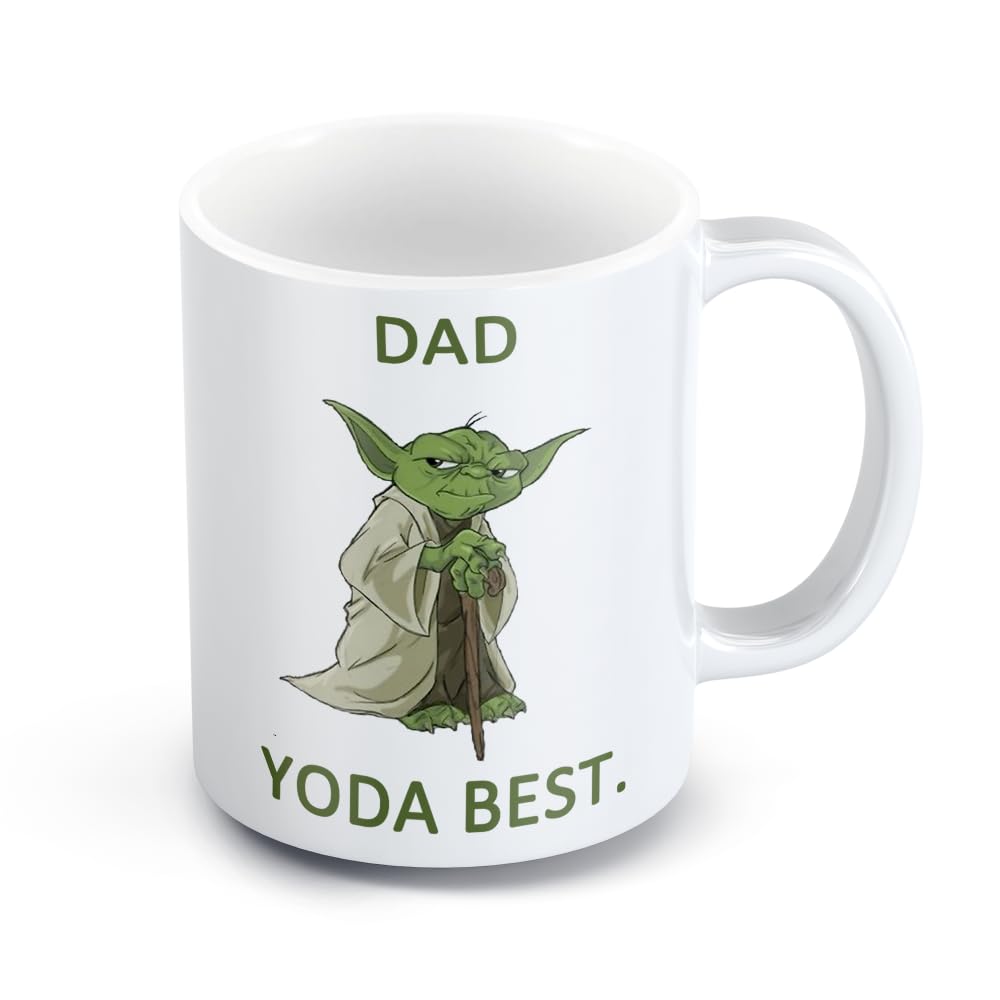 Dad Yoda Best Novelty Gift Mug Father Gifts Mug Xmas Present 11oz