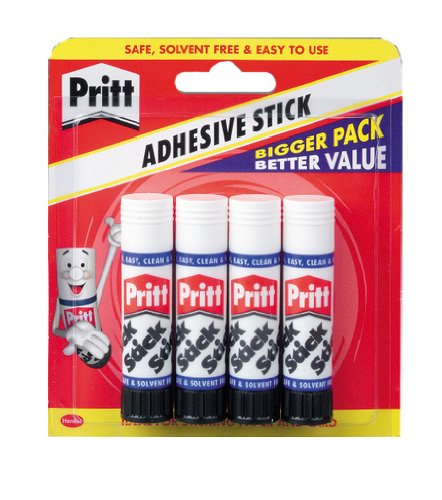 Pritt Stick, 10 g - Pack of 4 Pritt-Stick-Pack-4