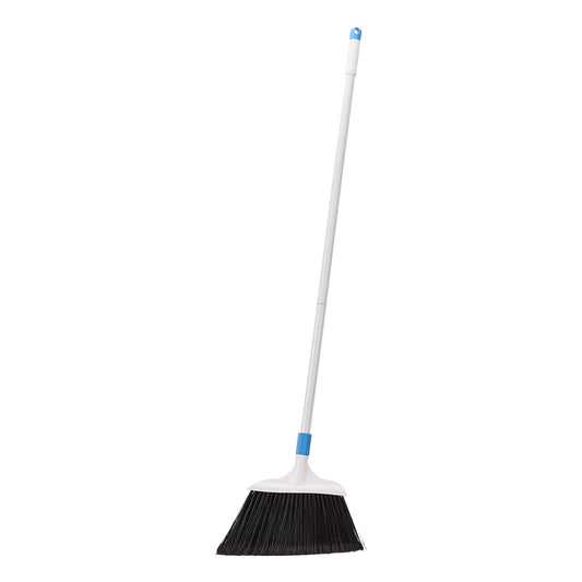 Amazon Basics Heavy-Duty Broom, Blue&White Single