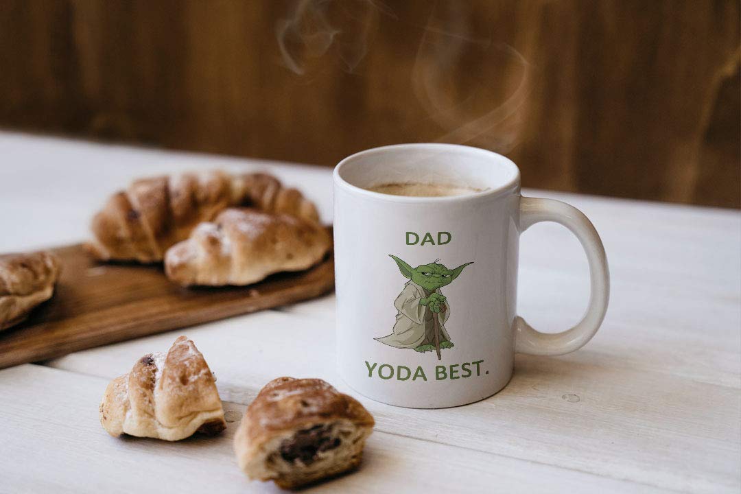 Dad Yoda Best Novelty Gift Mug Father Gifts Mug Xmas Present 11oz