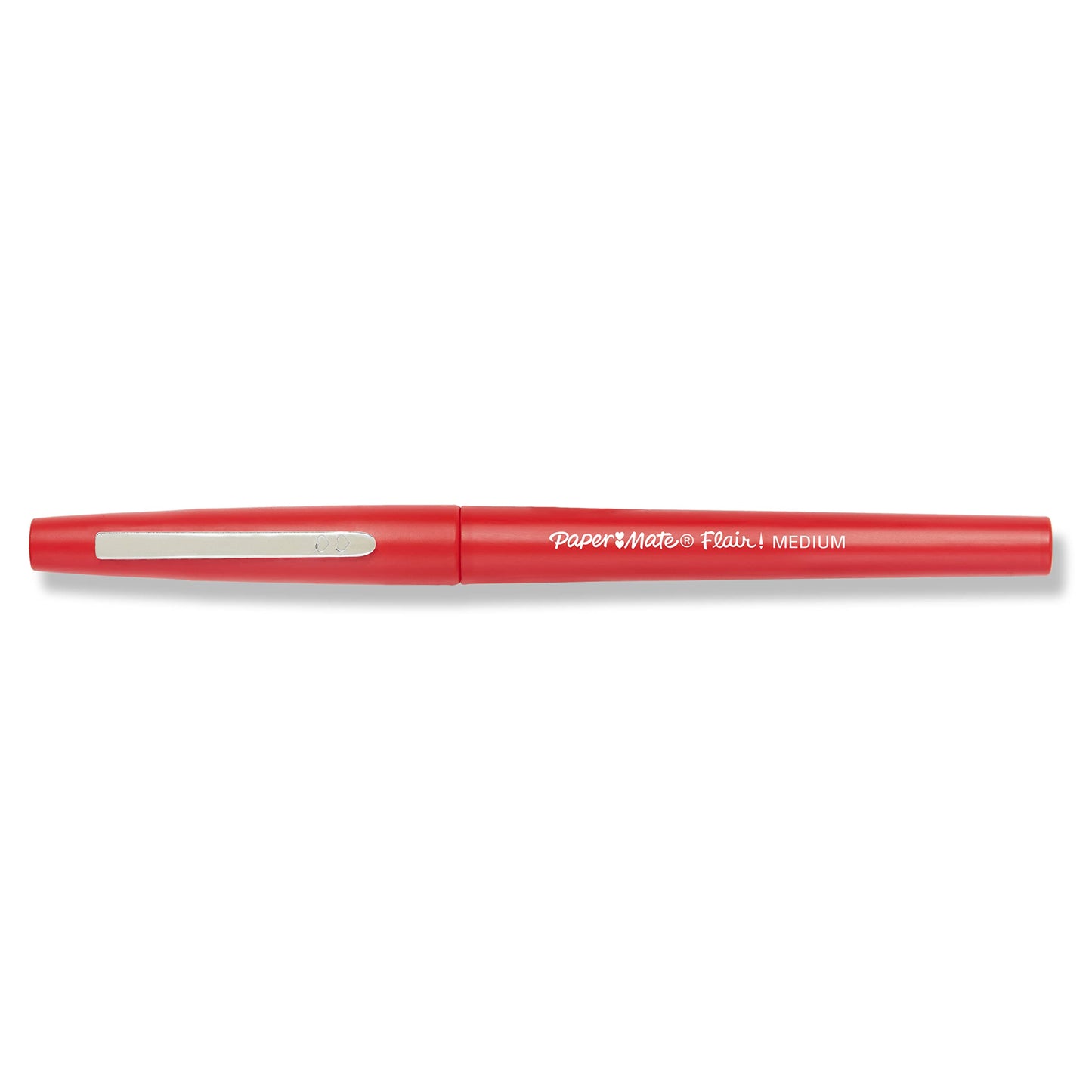 Paper Mate Flair Felt Tip Pens | Medium Point (0.7mm) | Red | 12 Count