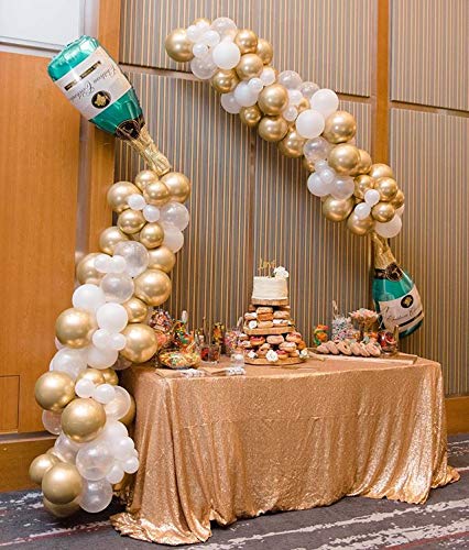 Champagne Bottle Balloons Party Decorations,Confetti Birthday Balloon Arch for Birthday Decorations,Engagement Decorations,Christmas,Wedding,Graduation Balloons (Champage balloon) Champage Balloon