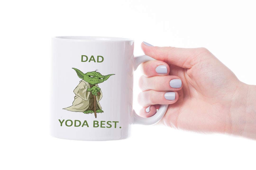 Dad Yoda Best Novelty Gift Mug Father Gifts Mug Xmas Present 11oz