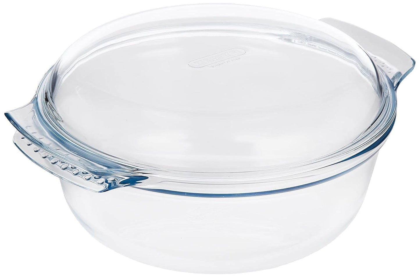 Pyrex 118A000 Glass Round Casserole, 5.1 Liter 5.1 Litre