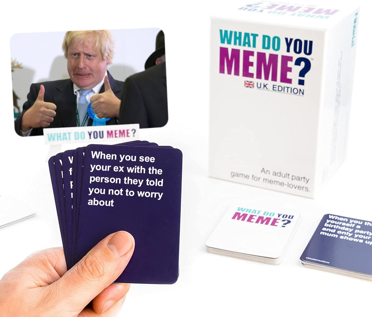 WHAT DO YOU MEME? Core Game - The Hilarious Adult Party Game for Meme Lovers (UK Edition)