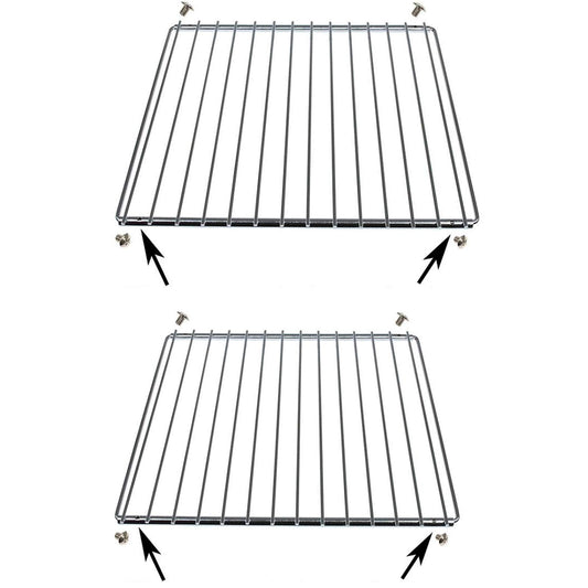 First4spares Extendable Oven Cooker Shelf Rack (360mm-600mm), Pack of 2