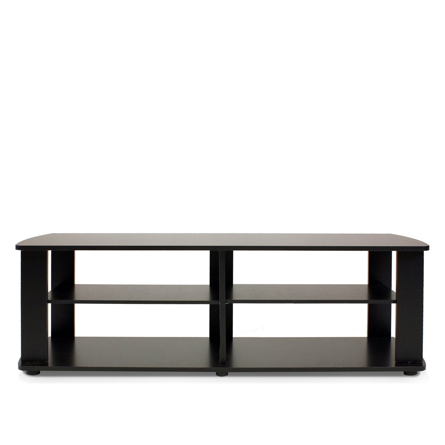 Furinno 11191 THE Entertainment Center TV Stand, Black