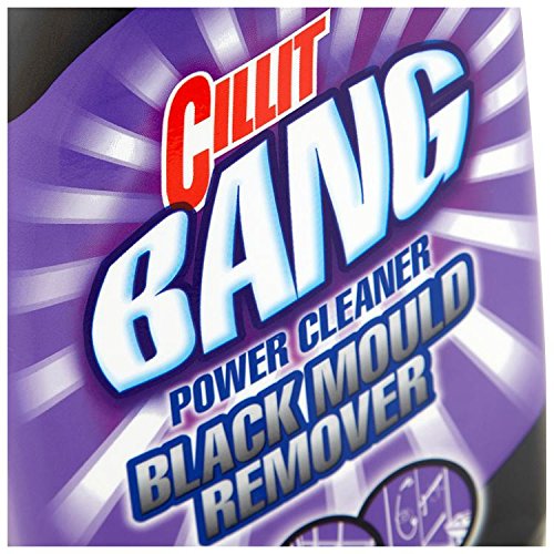 Cillit Bang Black Mould Remover Spray I Removes Mould, Mildew & Dirt I Size: 750ml (Pack of 3) Pack of 3