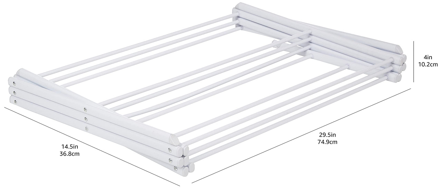 Amazon Basics Foldable Concertina Indoor Airer - White