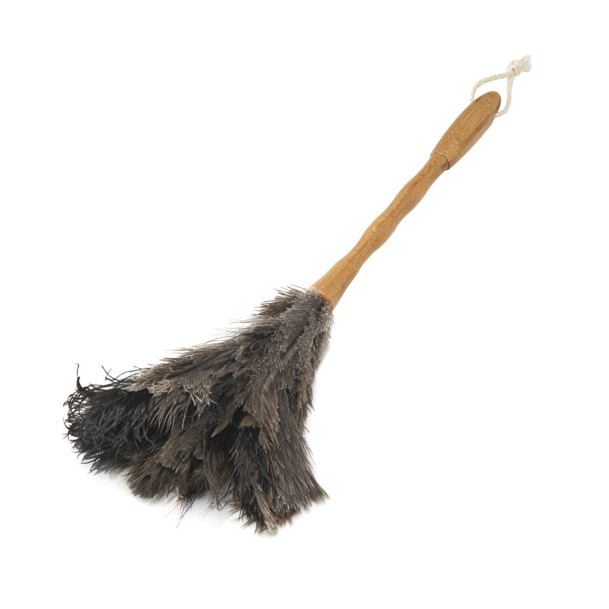 Addis 517676 Super Soft Real Ostrich Feather Duster Bamboo Handle, Natural Finish, Brown/Wood, 5 x 4 x 54 cm