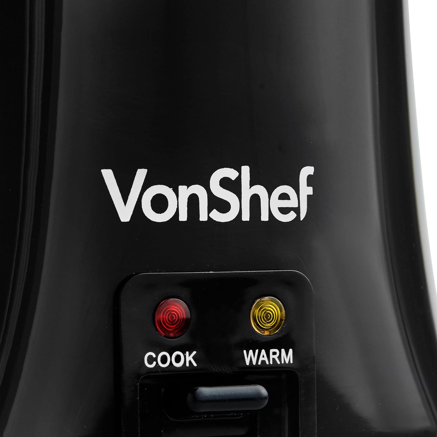 VonShef Small Rice Cooker 0.3L – Electric Rice Steamer for 2 with Keep Warm Function 200W, Removable Non Stick Rice Pot – Measuring Cup and Spatula