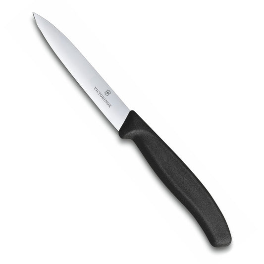 Victorinox 67703 Paring Knife Pointed Tip 10cm Black