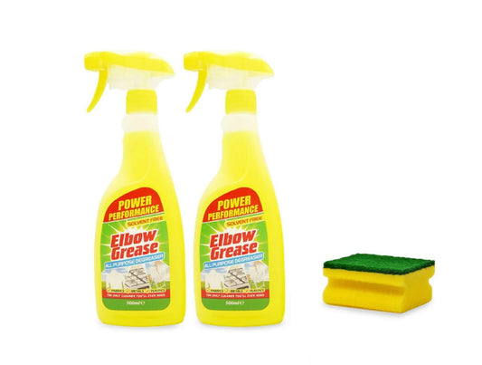 Elbow Grease 2x500ml All Purpose Kitchen Laundry Household Degreaser Cleaner Spray Single