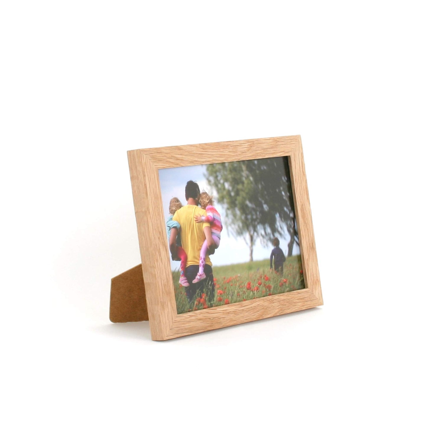 Wall Space 8x6 Oak Frame | Light Oak 8x6 Photo Frames | SOLID OAK Picture Frames 6x8 | 8 x 6 Inch Oak Photo Frame | Wooden 8x6 Photo Frames with REAL GLASS | 8x6 Wooden Frame | 8x6 Frame | 6x8 Frame Regular Frame Oak