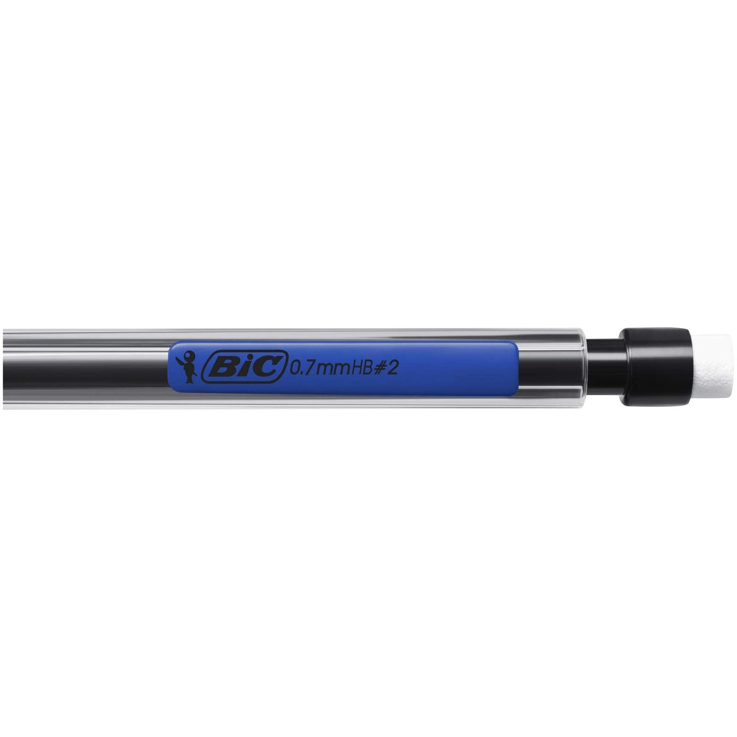 Bic Matic Original Mechanical Pencils, Perfect for School and Office Use, 0.7 mm Black (HB), Includes 3 HB Lead Refills and Eraser, 12 Count (Pack of 1) Single