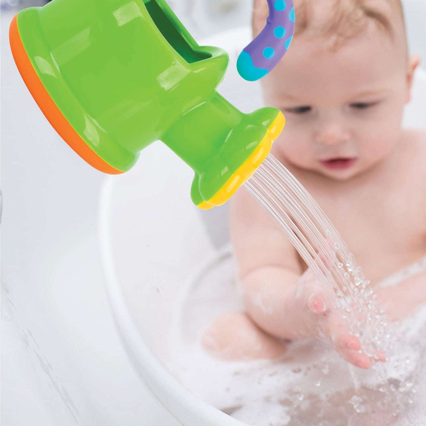 Nuby Fun Watering Can Bath Toy single