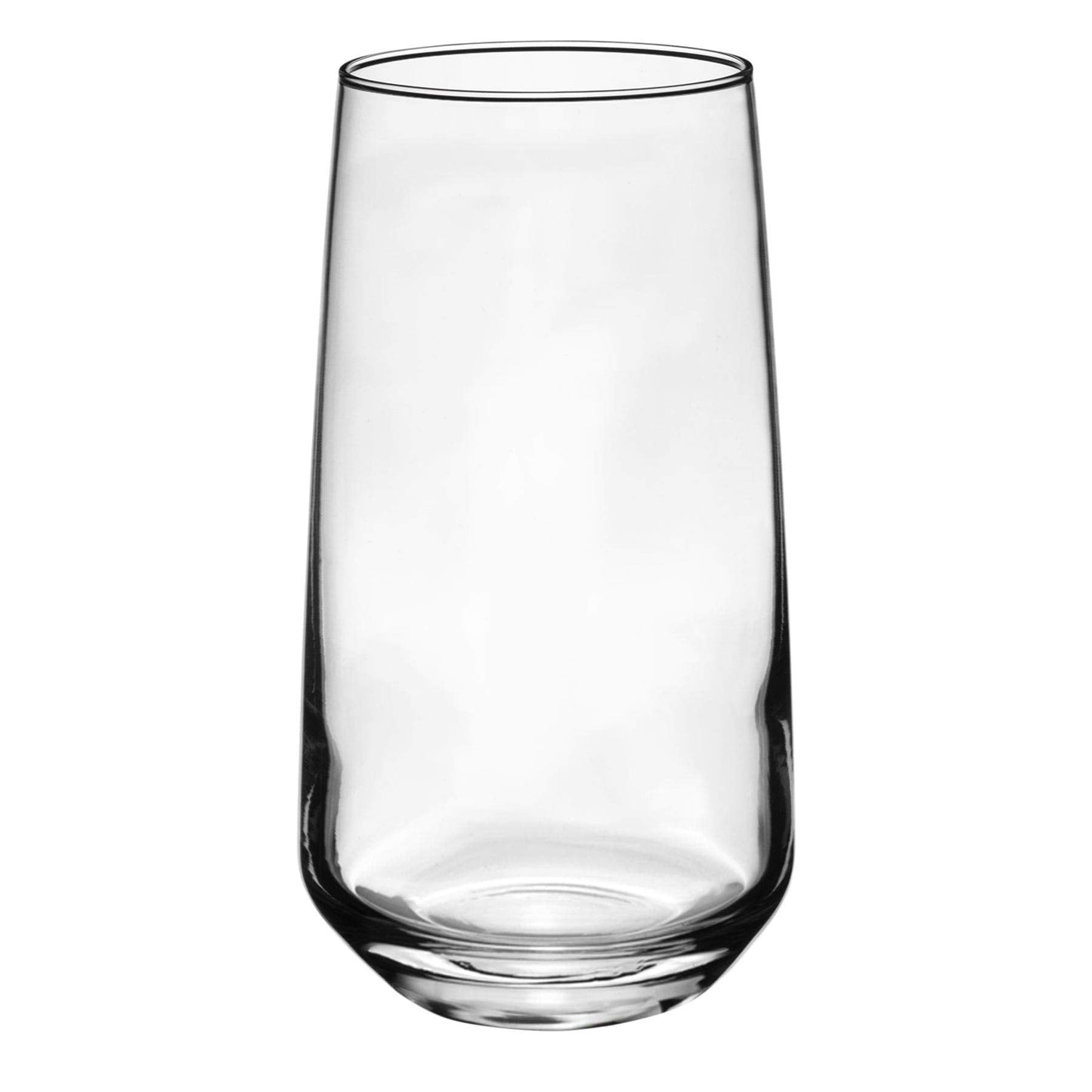 6x 480ml Hiball Glasses - 'Tallo' Range - Modern Highball Cocktail Juice Water Tall Drinking Tumblers - Dishwasher Safe - By Argon Tablwware