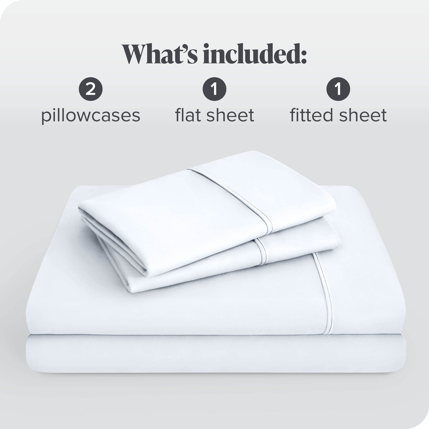 Bare Home King Sheet Set - 1800 Ultra-Soft Microfibre King Bed Sheets - Hydro-Brushed - Deep Pocket - 4 Piece Set - Fitted Sheet, Flat Sheet, and 2 Pillowcases - Bedding Sheets (King, White) 01 - White