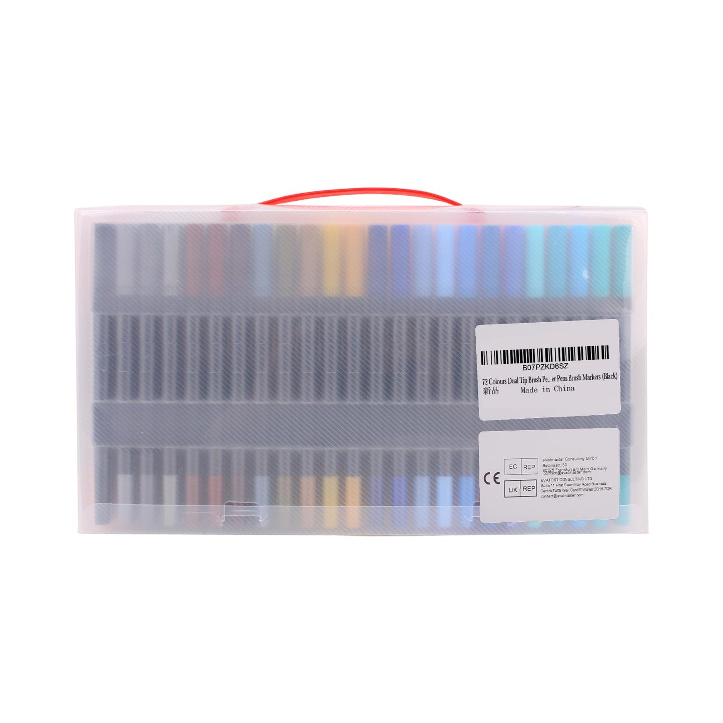 72 Colours Dual Tip Brush Pens Felt Tip Pens Colouring Pens for Adults and Kids Painting Colouring Sketching Drwaing 72