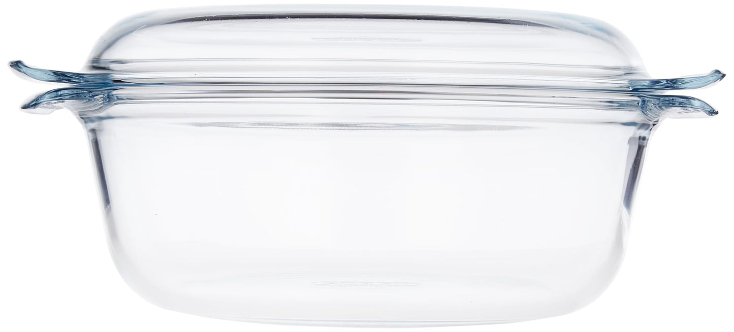 Pyrex 118A000 Glass Round Casserole, 5.1 Liter 5.1 Litre