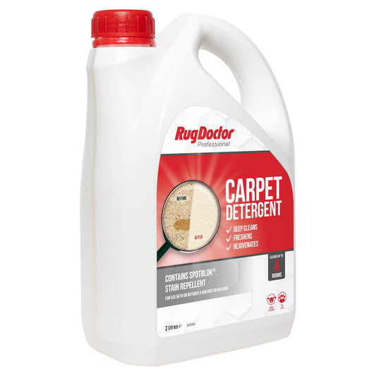 Rug Doctor Carpet Detergent with SpotBlok, 2 Litre Unscented 2 l (Pack of 1)