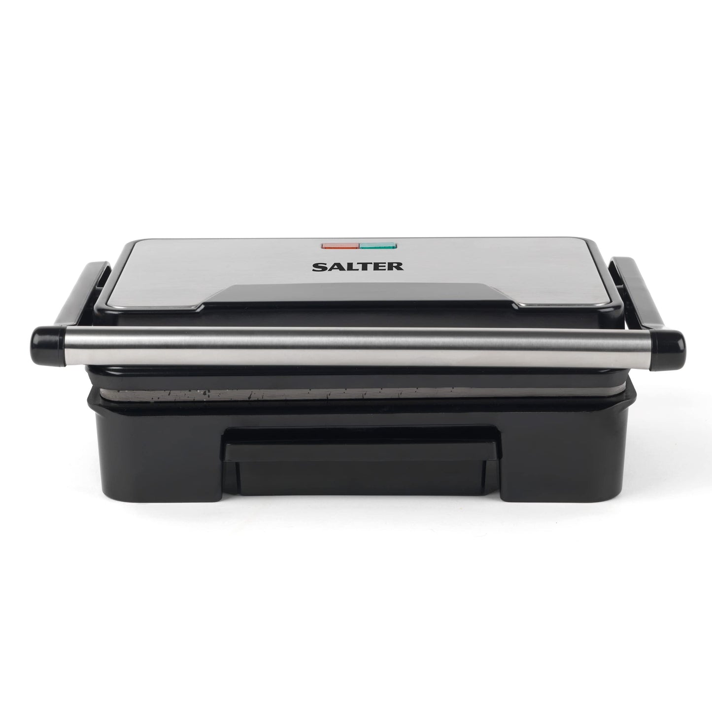 Salter EK2009 Marblestone Electric Health Grill & Panini Press - Non-Stick Plates, Multifunctional Healthy Cooking For Toasted Sandwiches, Kebabs, Steak, Meat, Automatic Temperature Control, 750W