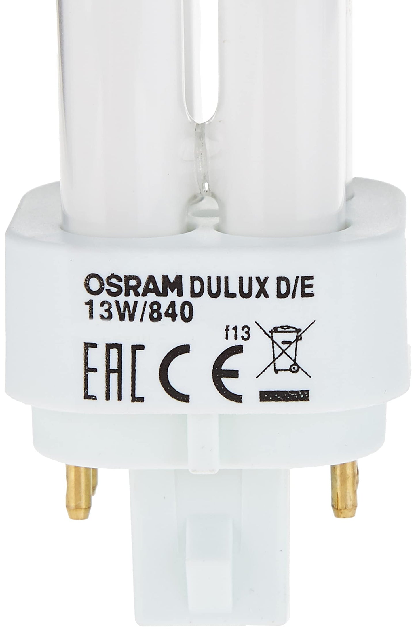 Osram Dulux D/E 13 Watt Cool White (4000k) Compact Fluorescent Light 1 Count (Pack of 1)