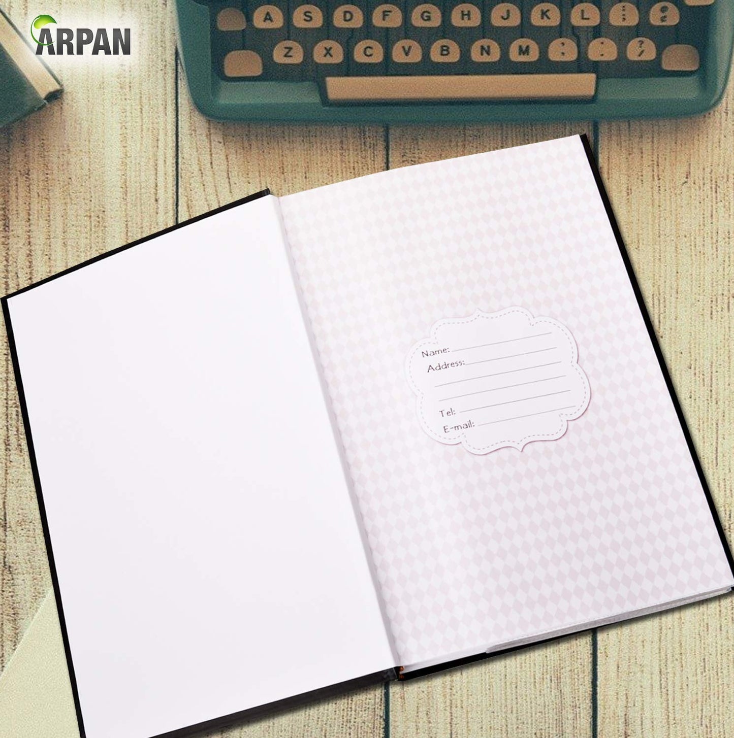 Arpan Large Black Memo Slip In Photo Album 300 6x4 Photos