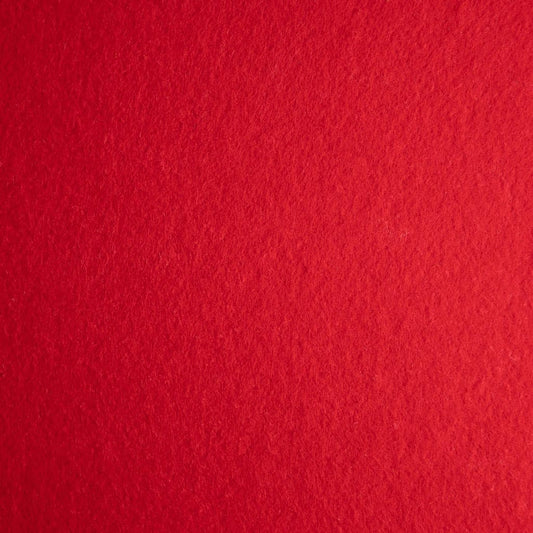 Red Craft Felt Sheets Fabric by The Metre Material for Sewing Embroidery Decorations, 90CM Wide - 1 Metre Red 1M