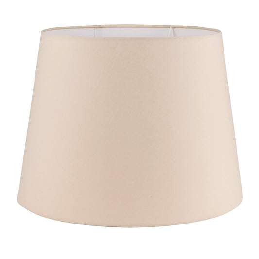 45cm Modern Tapered Table/Floor Lamp Light Shade in a Beige Fabric Finish Extra Large