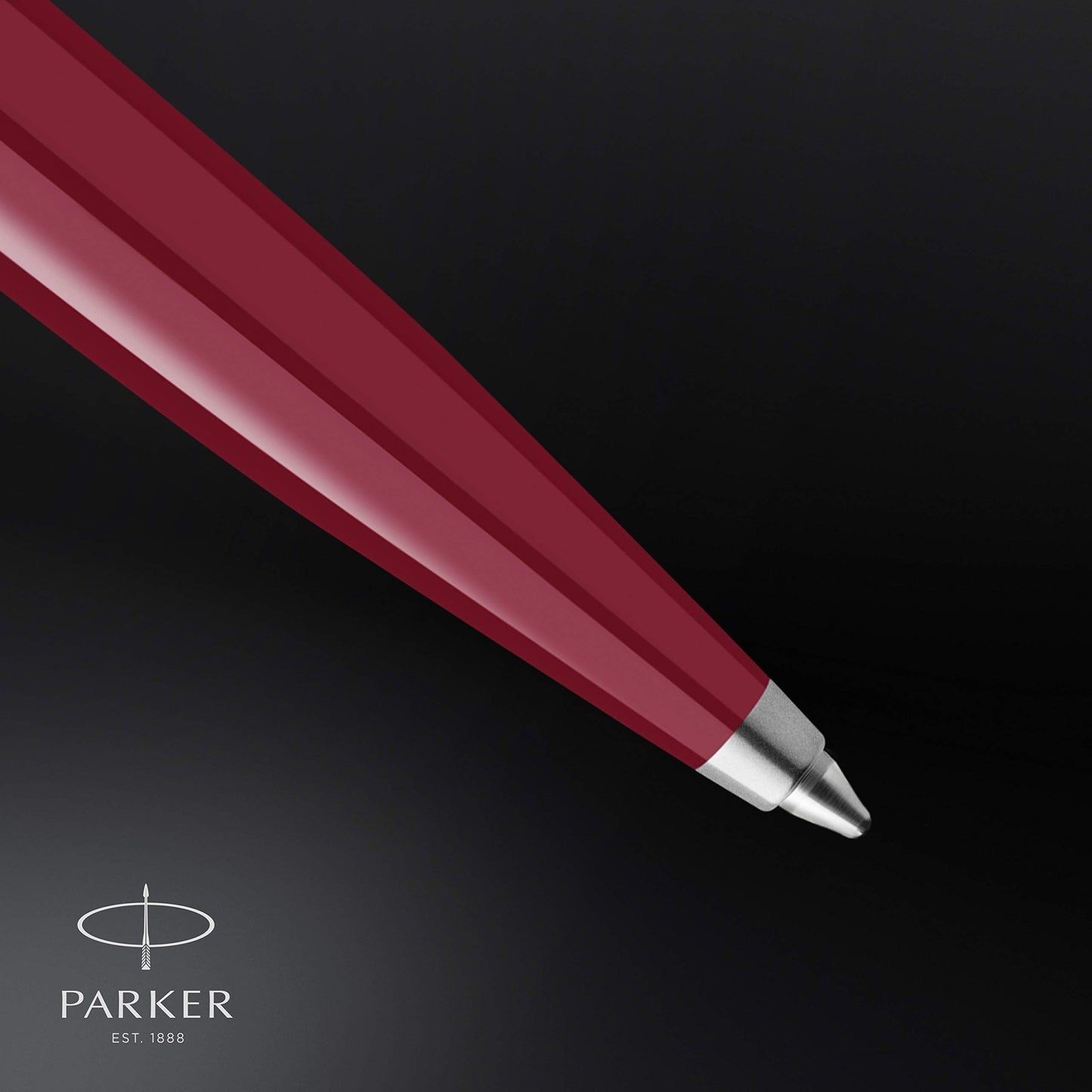 Parker 51 Ballpoint Pen | Burgundy Barrel with Chrome Trim | Medium Point with Black Ink Refill | Gift Box Parker 51