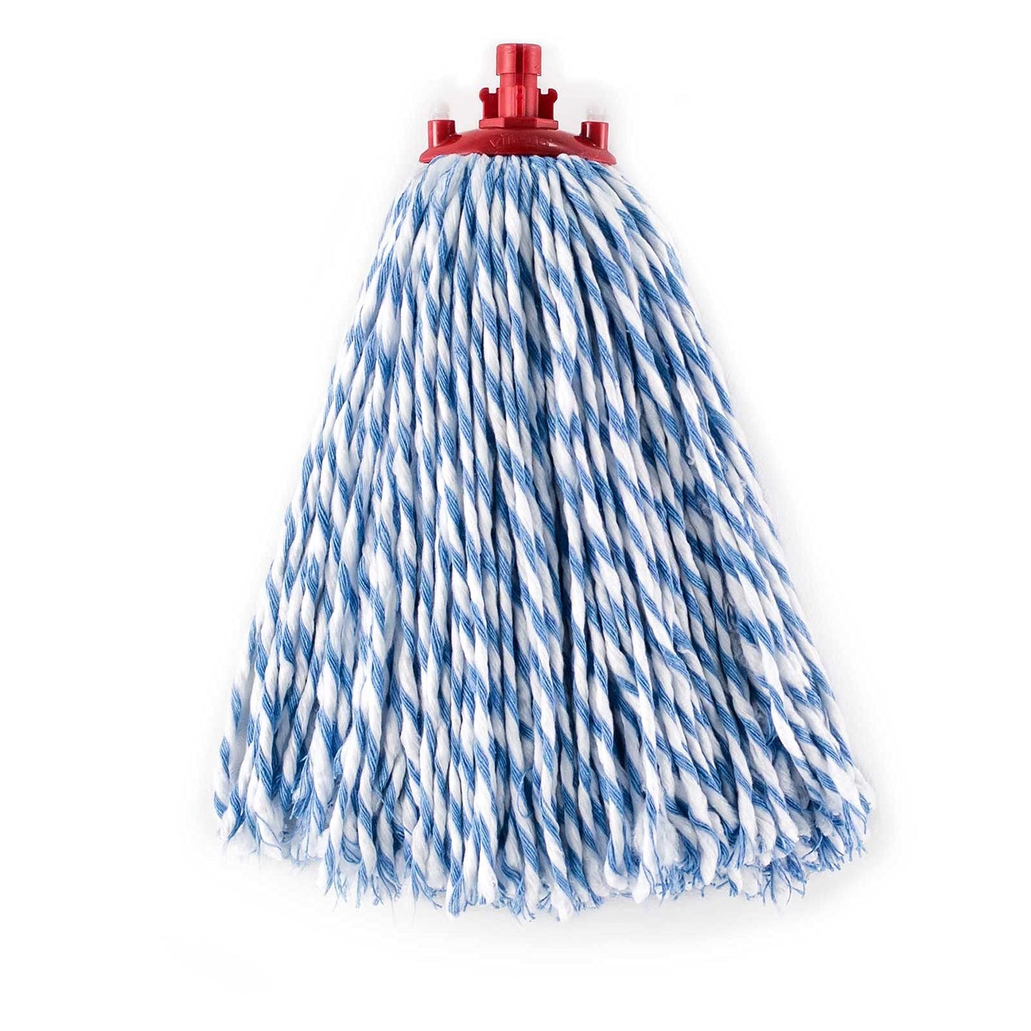 Vileda SuperMocio Microfibre and Cotton Refill, Pack of 2 SuperMocio Microfibre and Cotton Mop Head Replacements, Fits all SuperMocio Mops, Authentic Vileda Mop Head, White, 18 x 10 x 37 cm Mopheads