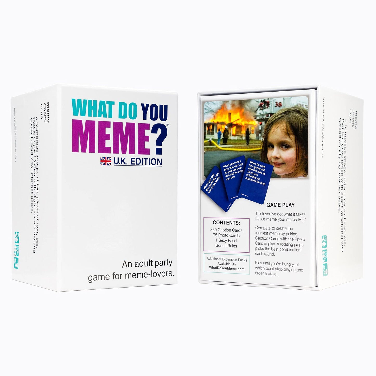 WHAT DO YOU MEME? Core Game - The Hilarious Adult Party Game for Meme Lovers (UK Edition)