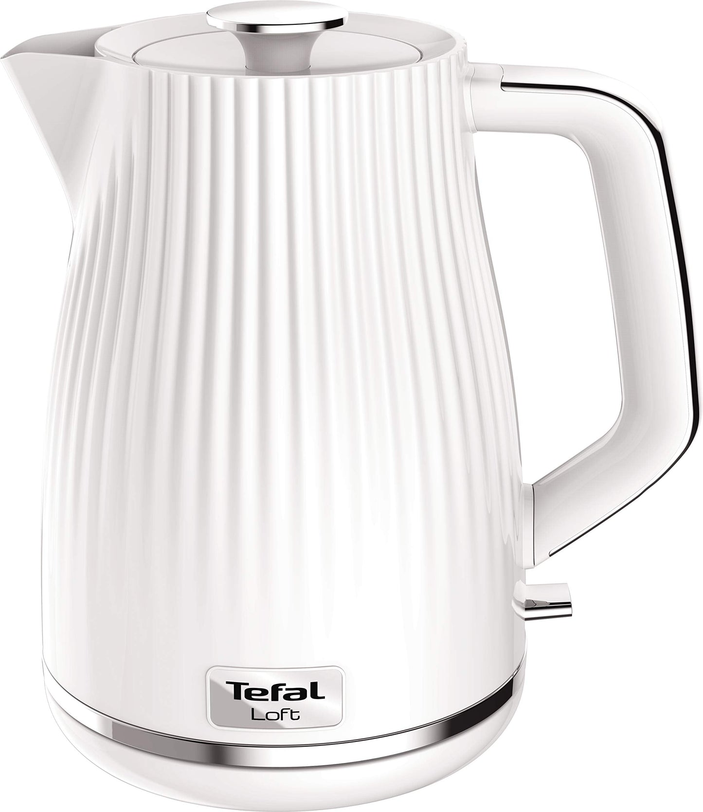 Tefal Loft KO250140 Kettle – 1.7L / Black, White, Plastic, 3000 W Loft Kettle White