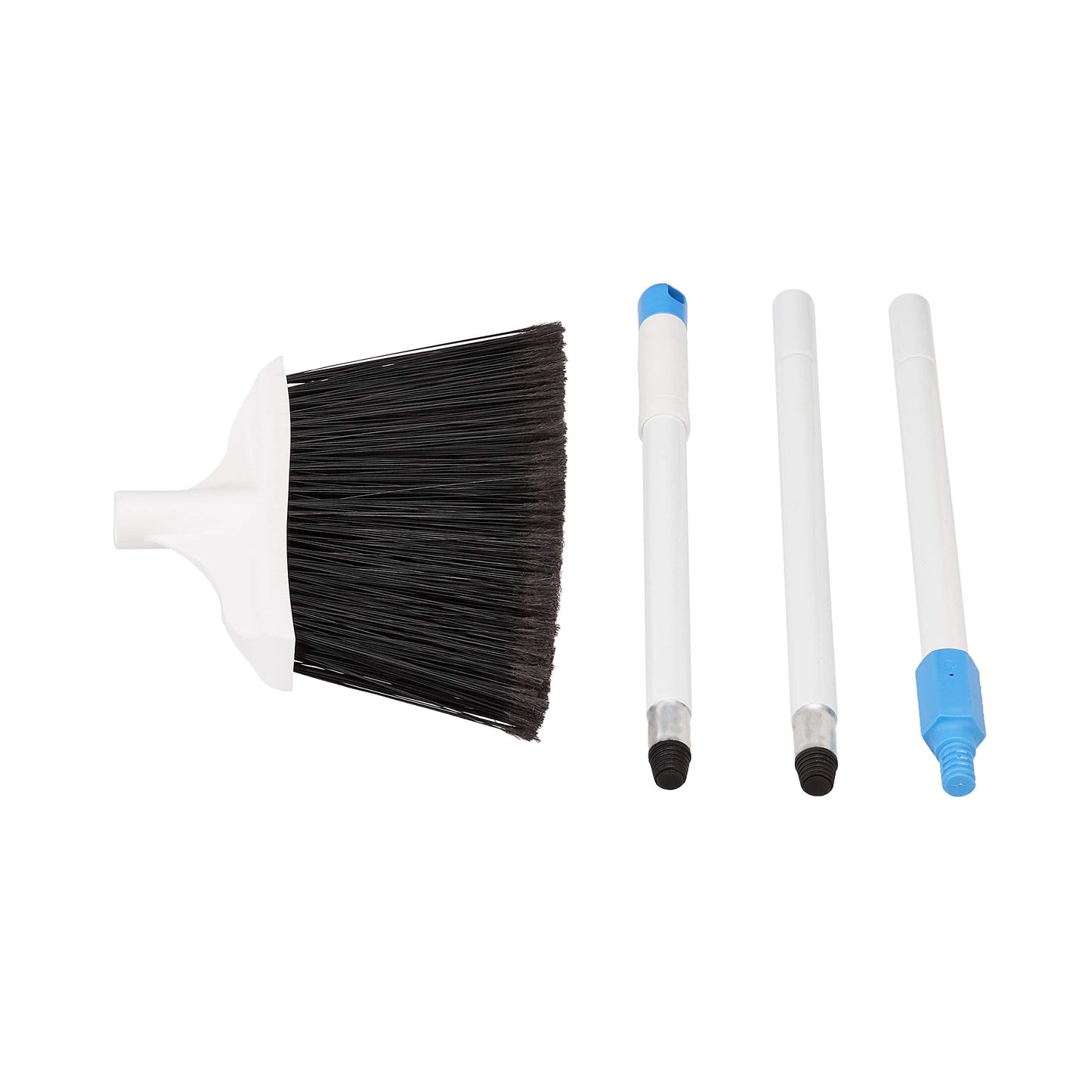 Amazon Basics Heavy-Duty Broom, Blue&White Single