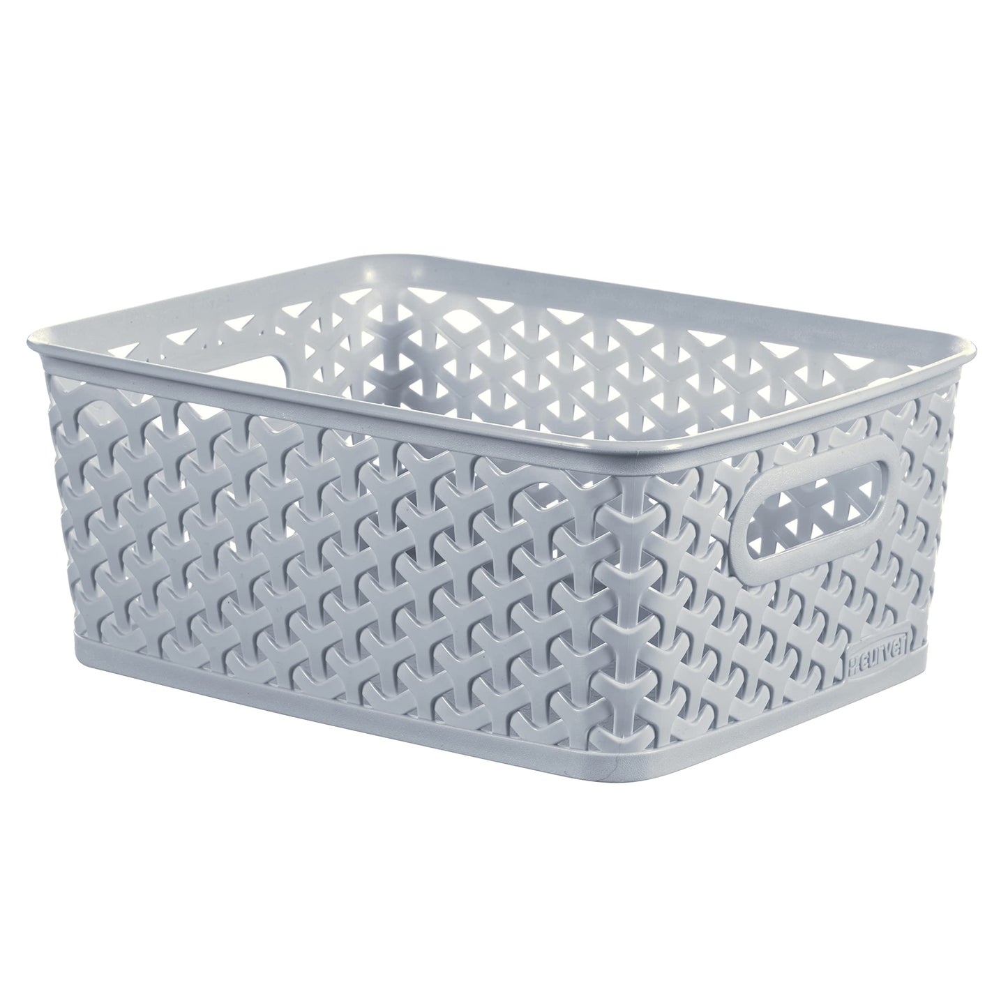 Curver My Style Small Rectangular Storage Basket 4L - Blue (Pack of 4) 4 x 4L Small