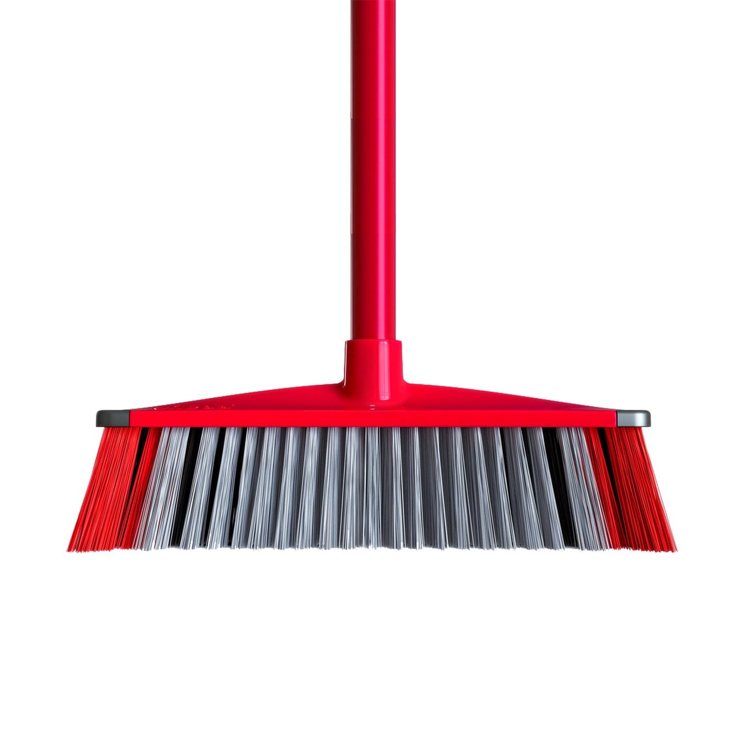 Vileda 160498 3Action Broom Plus Long Handled Dustpan,Red,8 x 8 x 132 cm Dustpan and Broom