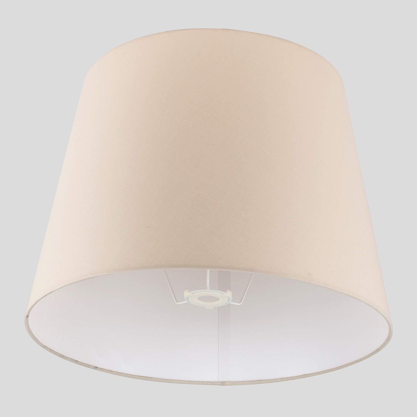 45cm Modern Tapered Table/Floor Lamp Light Shade in a Beige Fabric Finish Extra Large