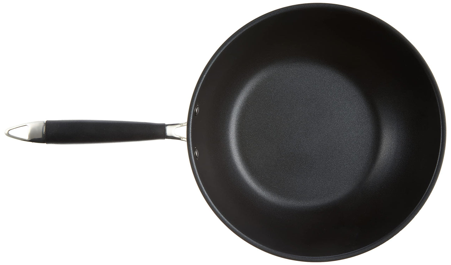 Amazon Basics 11" wok pan, 28cm, Black